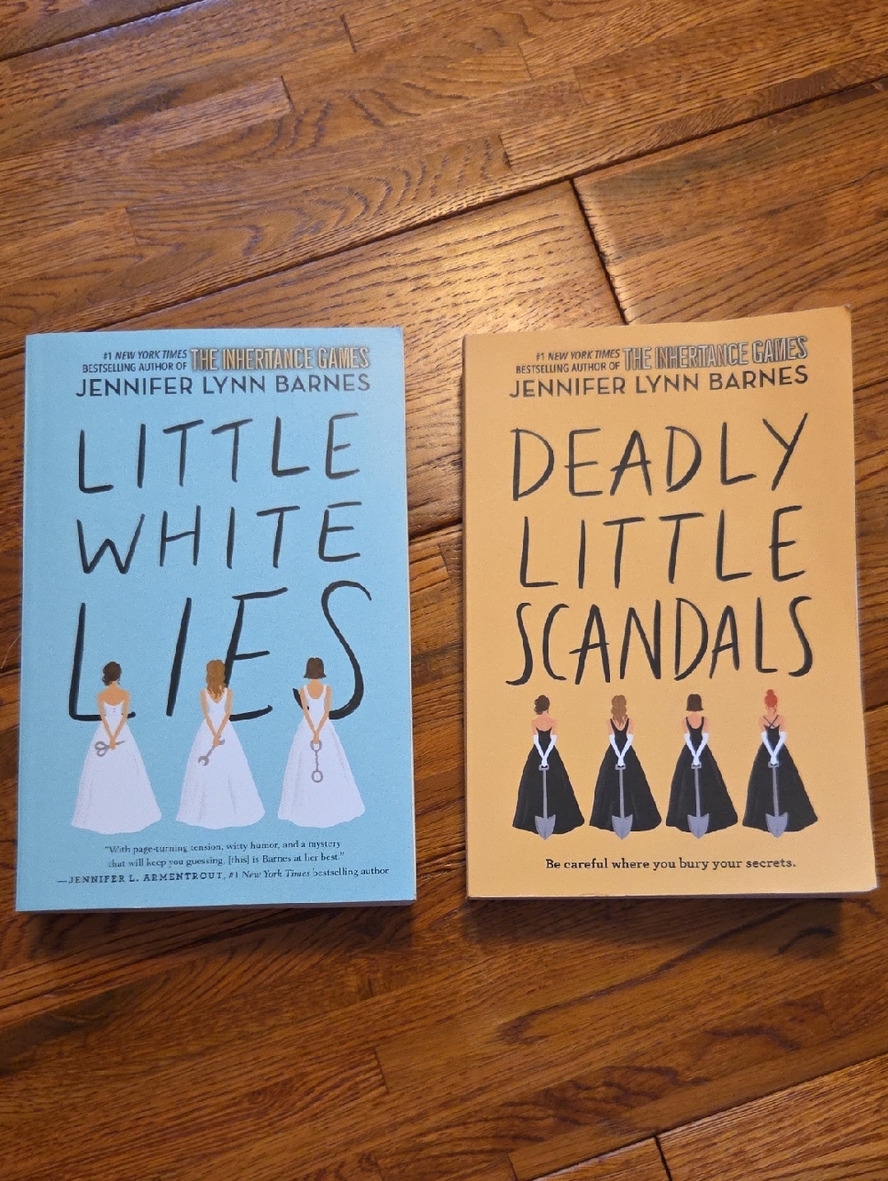 Jennifer Lynn Barnes Little White Lies & Deadly Little Scandals - Set